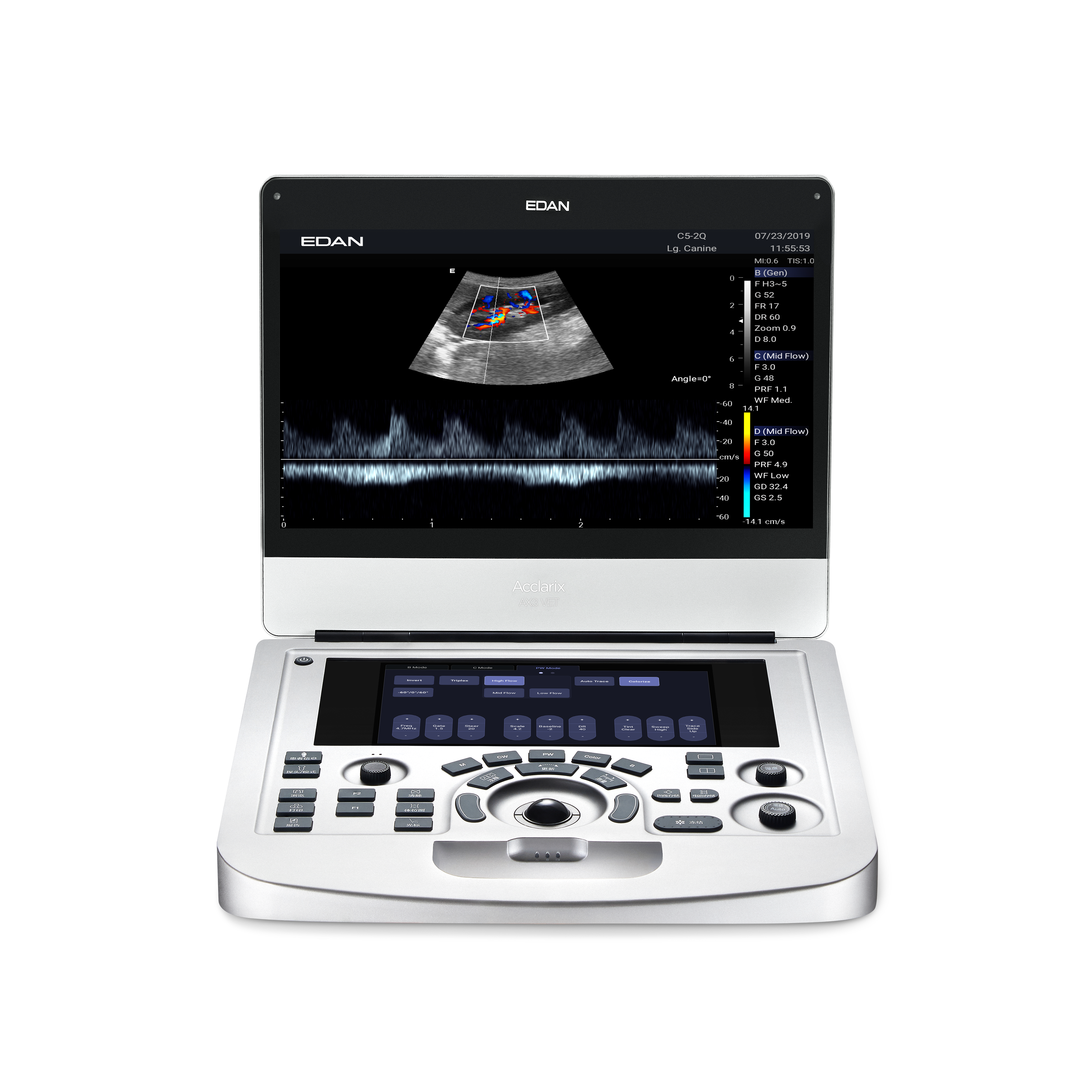 Acclarix AX3 VET – Sistema de Diagnóstico de Ultra som